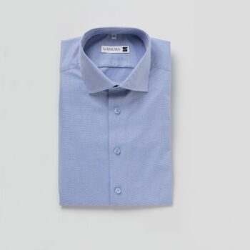 Herrskjorta, mellanblå